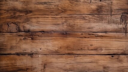 Fototapeta premium Old wood texture, Floor surface, Wooden background, Rustic style, Generative AI illustrations.