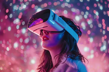 Virtual brand launch event unveiling new products in an interactive online platform glamorous and engaging