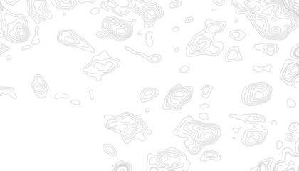 Obraz premium Topographic map. Abstract vector background. Topographic map pattern background vector. Abstract mountain terrain map background with abstract shape line texture. 