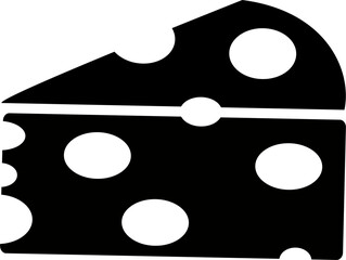 Cheese icon vector. Replaceable vector design