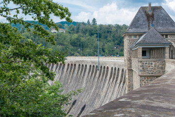 Die Edertalsperre in Nordhessen in Deutschland