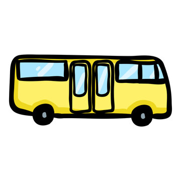 Vector Autobus Doodle Icon