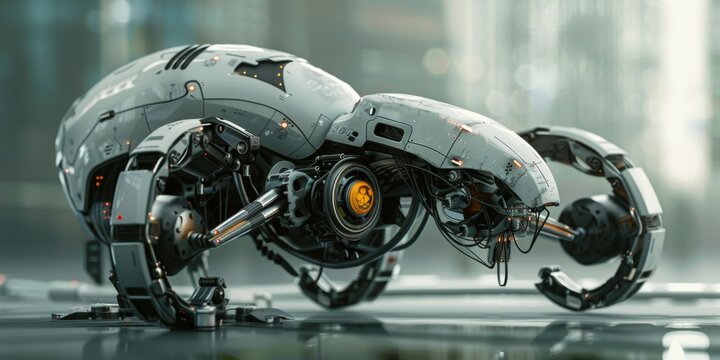 Generative AI: Exploring Futuristic Virtual Realms Through Virtual Robot Thought Human Brain