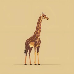 Giraffe vector illustration
