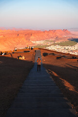 Harrat viewpoint in Al Ula, Saudi Arabia