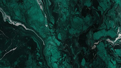 Marble ink deep forest green. Forest green marble pattern texture abstract background. Perfect for background or wallpaper designs. 