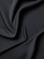 Obraz premium a black close up fabric texture background