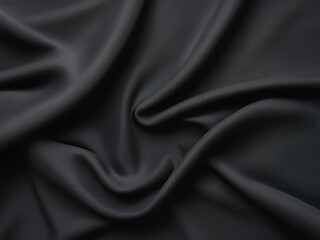 a black close up fabric texture background