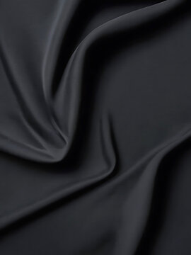 a black close up fabric texture background