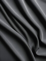 a black close up fabric texture background