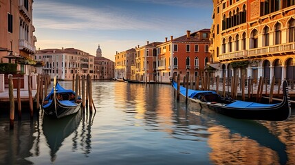 Grand Canal in Venice, Italy - obrazy, fototapety, plakaty
