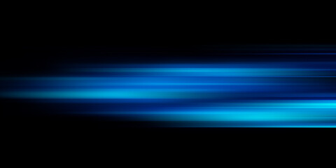 Illustration of light ray, stripe line with blue light, speed motion background
