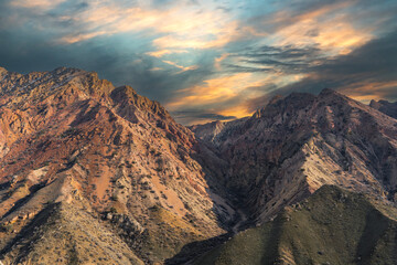 Beautiful mountains  landscape.