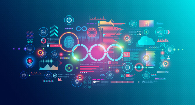 Artificial Intelligence Model Operationalization - ModelOps - Conceptual Illustration