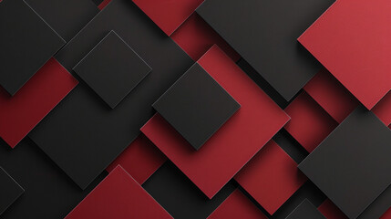 Black and Maroon abstract shape background presentation design. PowerPoint and Business background. - obrazy, fototapety, plakaty
