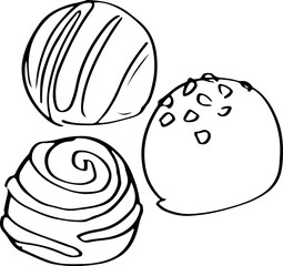 Sketch Chocolate Truffle