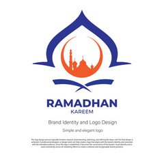 Islamic and ramadhan kareem logo design for graphic designer and web developer	