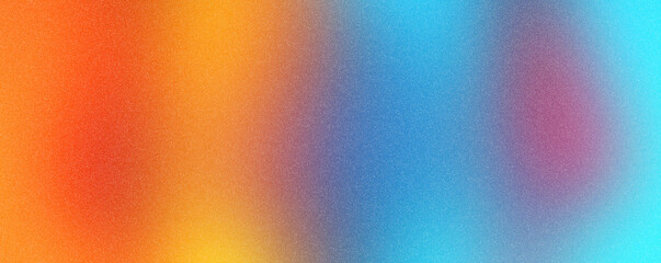 Orange blue abstract background. Color gradient. Empty space. Design. Template.