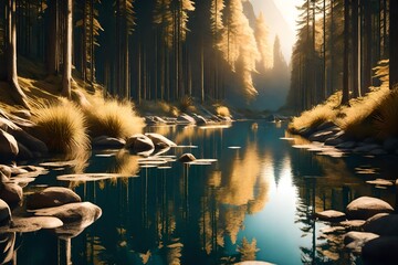 fountain in the park