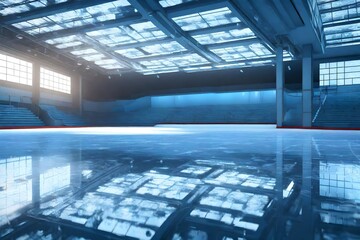 airport terminal in airport