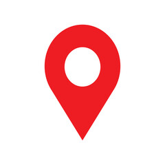 Location icon. Pin, Position, Map Pin icon vector isolated