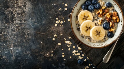 Hearty Oats and Fruit Breakfast for a Healthy Start