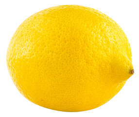fresh yellow lemon tropical fruit, healthy juicy citrus full of vitamins, graphic element isolated...