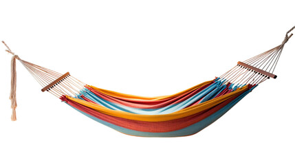 A hammock. isolated on a transparent background