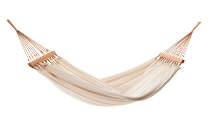 A hammock. isolated on a transparent background