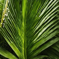 Seamless Background With Palm Trees