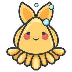 Super cute mermaid and sea stickers