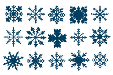 Snowflakes icons. White Snowflake. Snowflakes template. Snow winter. Snowflakes icons. Snowflake vector icon