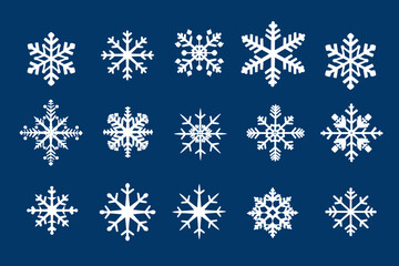 Snowflakes icons. White Snowflake. Snowflakes template. Snow winter. Snowflakes icons. Snowflake vector icon