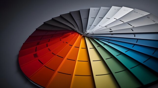 sample colors catalogue pantone or colour swatch for interior design and decoration