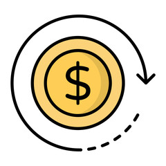 Obraz premium Return Icon