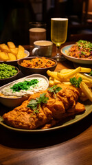 Showcasing Traditional and Beloved British Cuisine: From Fish and Chips to Chicken Tikka Masala
