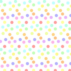 カラフルドット模様