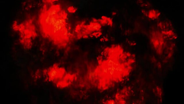 burning flames light overlay background