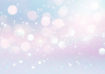 水色と紫のキラキラの背景
