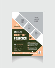 Furniture flyer design