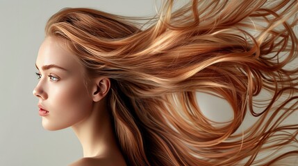 Indulge in our beauty services: expertise in dyeing long hair for women with beautiful hair.