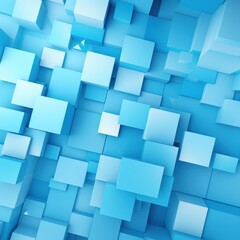 Abstract Azure Squares design background