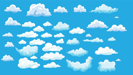 blue sky with clouds