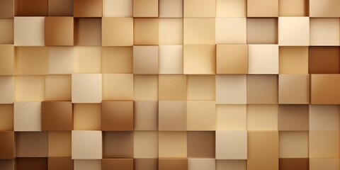 Abstract Beige Squares design background