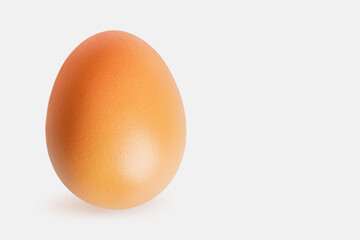Egg on a light background