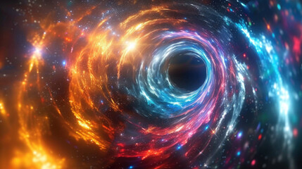 Space-time warp, nano-size energy vortex, concept of futuristic science