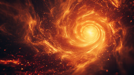 Space-time warp, nano-size energy vortex, concept of futuristic science