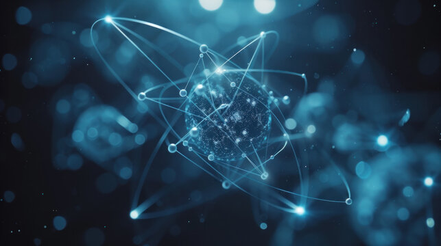 Nanoscopic particle, atom nucleus, quantum effects, thermonuclear reaction concept