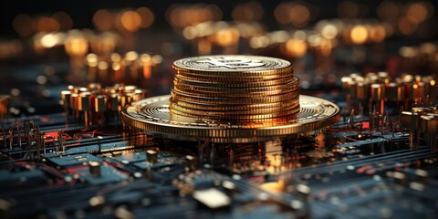 Digital Gold Investing in Blockchain and Stock Market for Future Finance