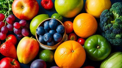 fruits and vegetables